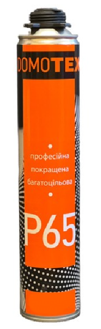 DOMOTEX Піна монтажна ручна A50 670 мл/780 гр